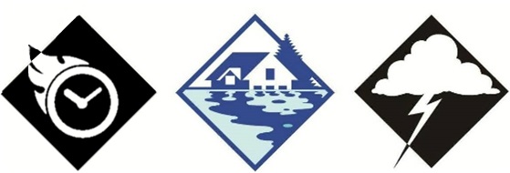 Water Damage Icon Set
